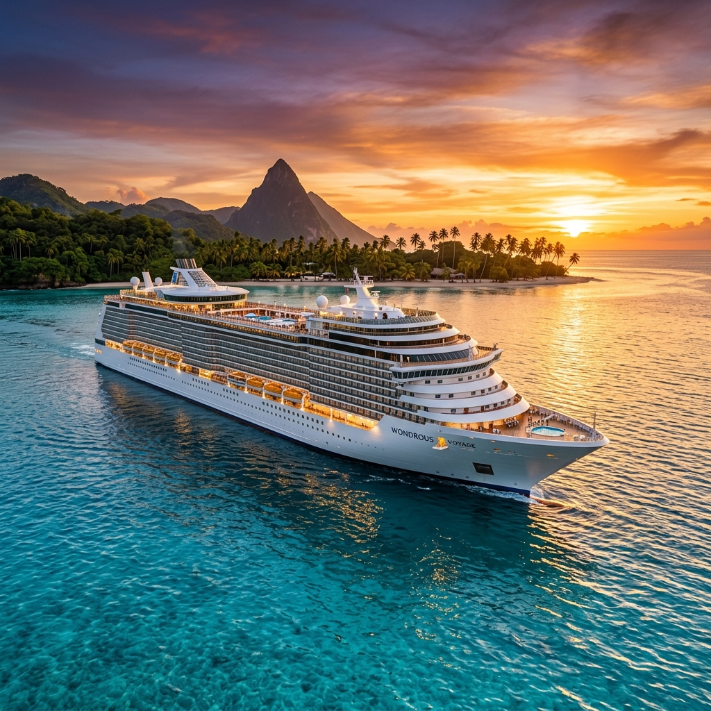 Luxury cruise destination